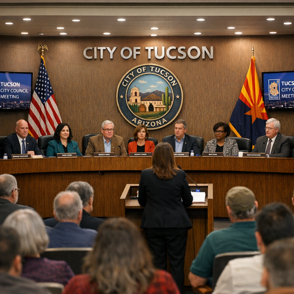 Tucson City Council Adopts Tentative Budget Amid Fee Increases and Community Concerns